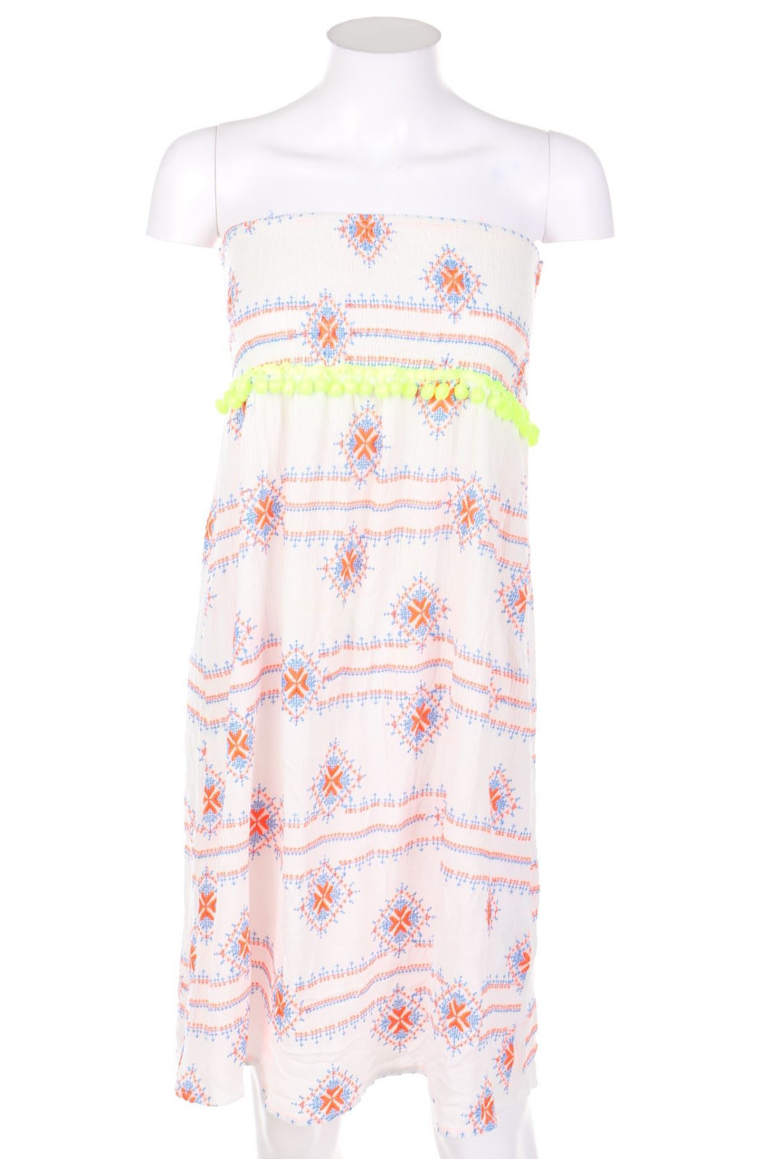 Dixie - Kleid im Boho-Stil mit Stickereien - M