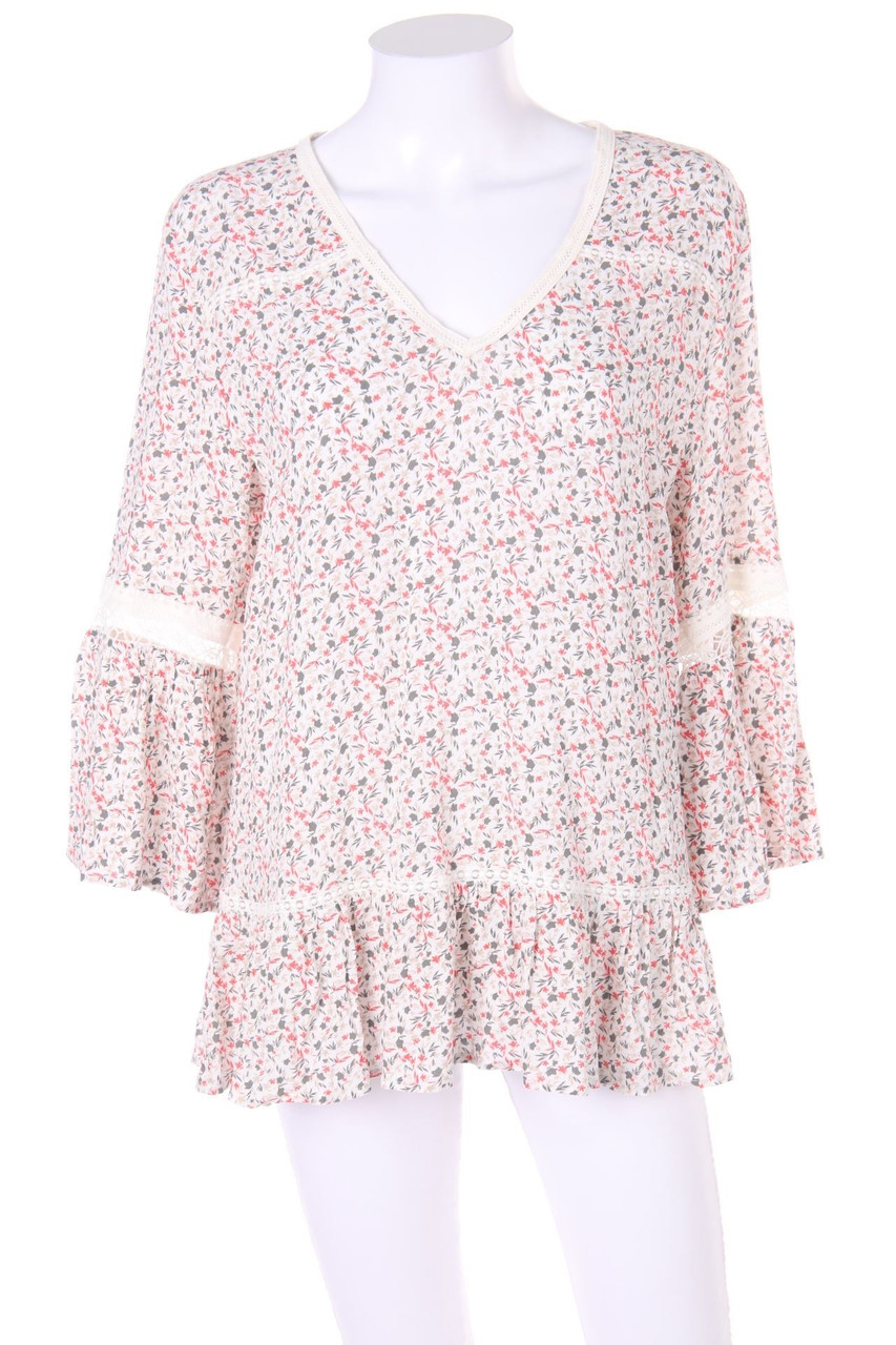 maddison - Bluse mit Trompetenärmeln - D 42