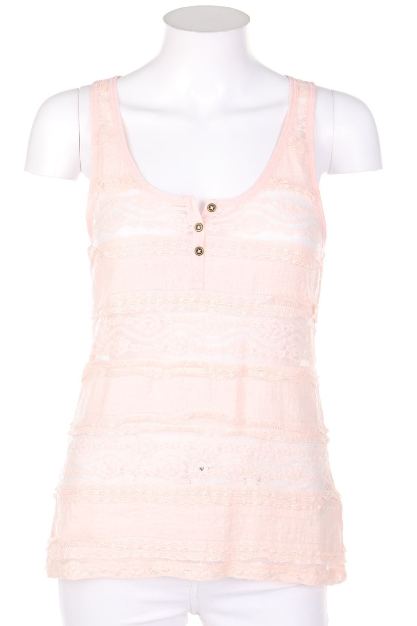 H&M LOGG - Top aus Spitze - M