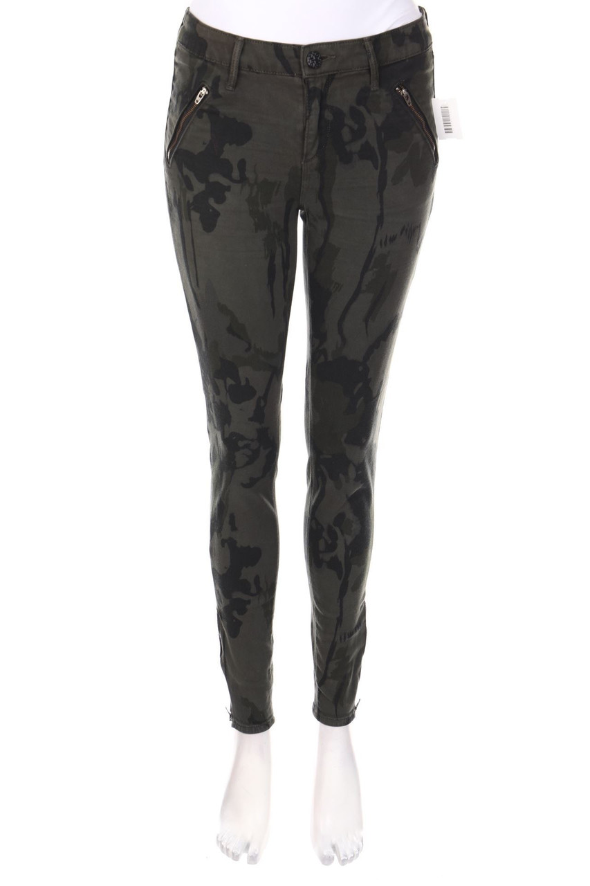 SECONDHAND - Jeans mit Print - W27