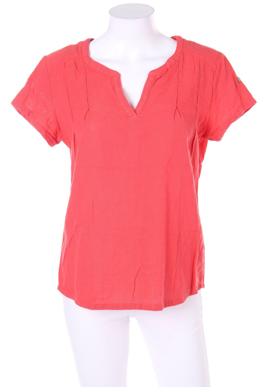 ROYAL ROBBINS - Kurzarm-Shirt mit Falten - M