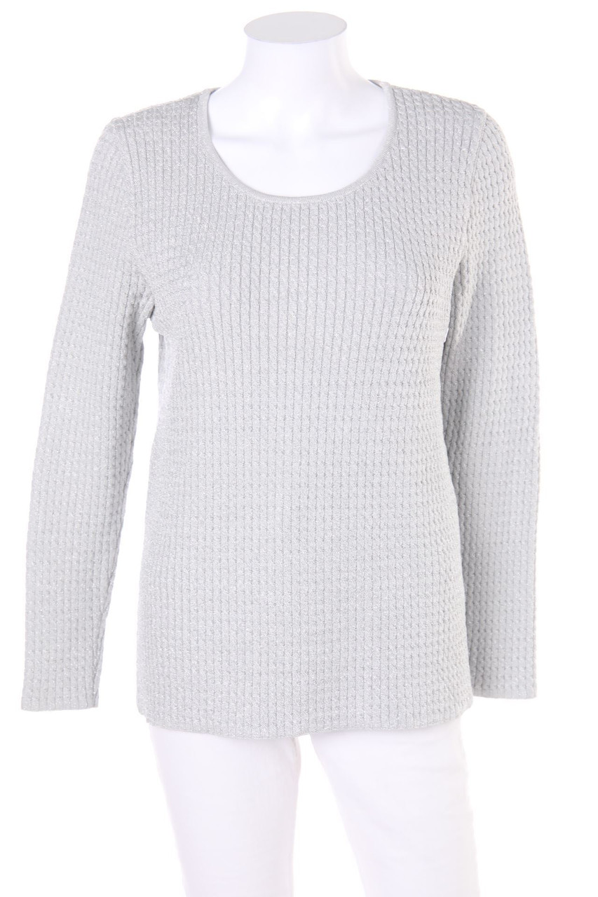RODIER - Glitzer-Strick-Pullover - L