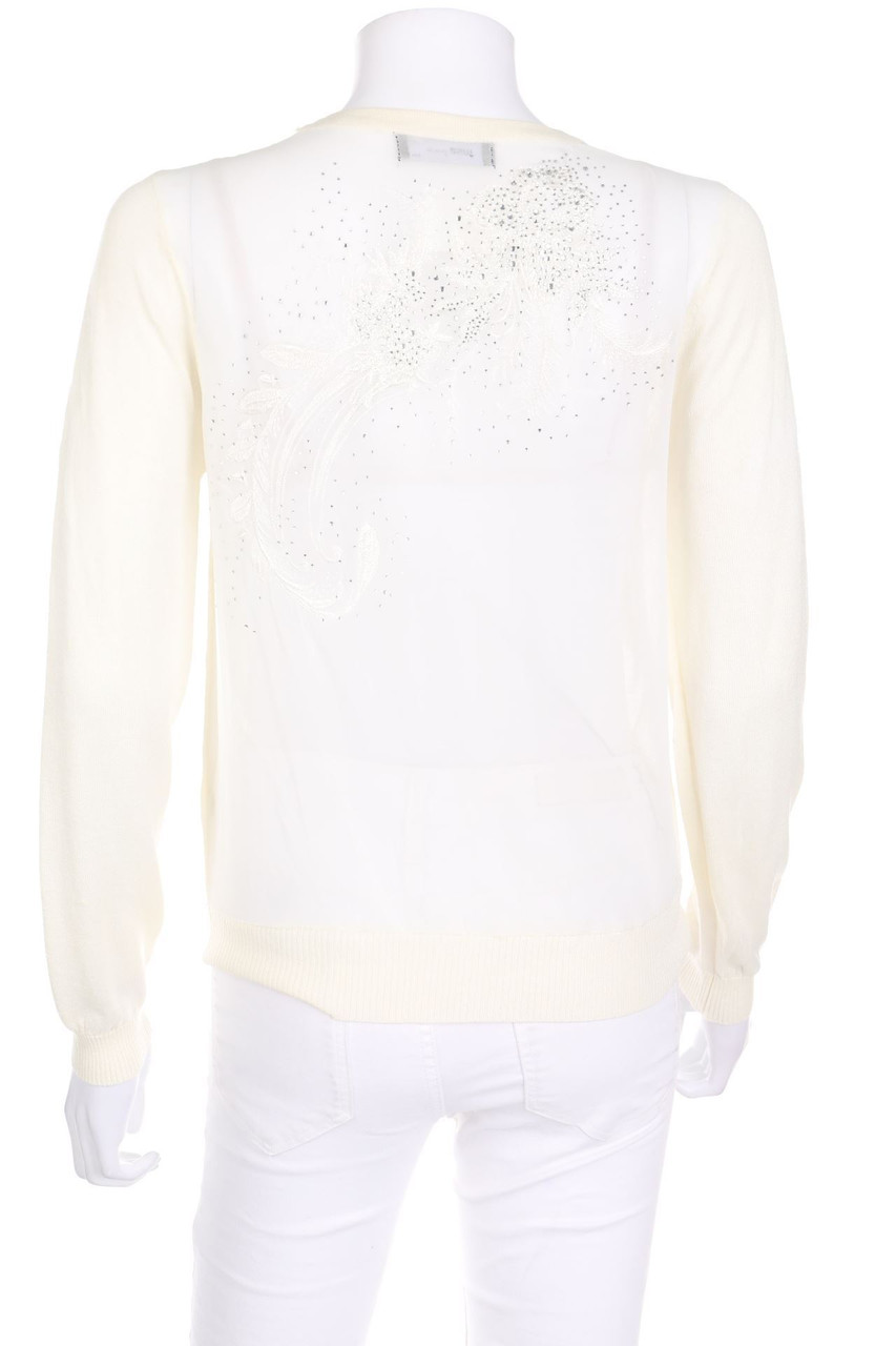 WS2 WOMAN - Cardigan mit Strass-Steinen - S