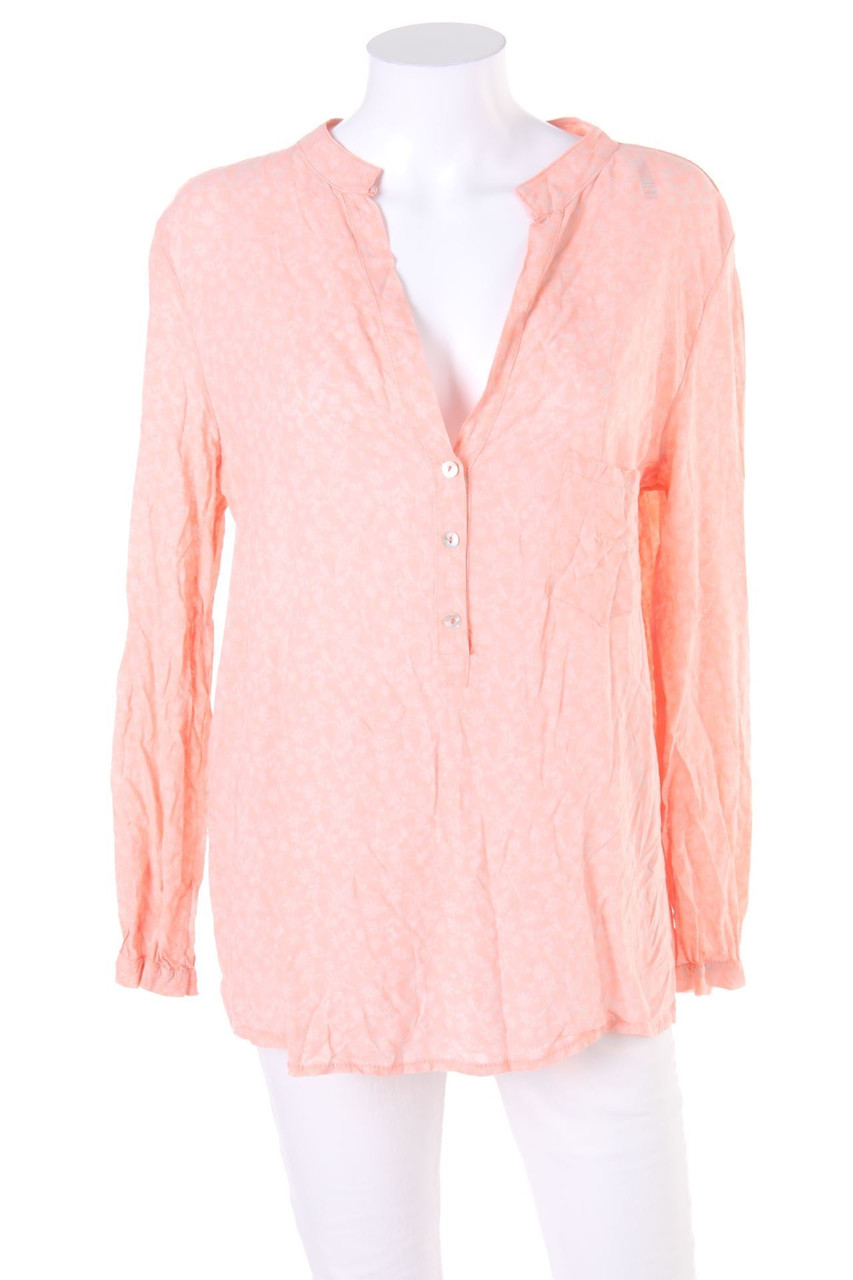 Ohne Label - Bluse mit floralem Muster - D 48