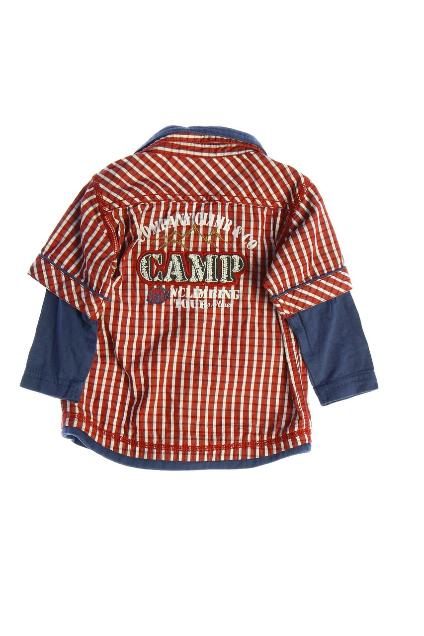 s.Oliver - Hemd im Layer Look mit Karo-Muster - 68