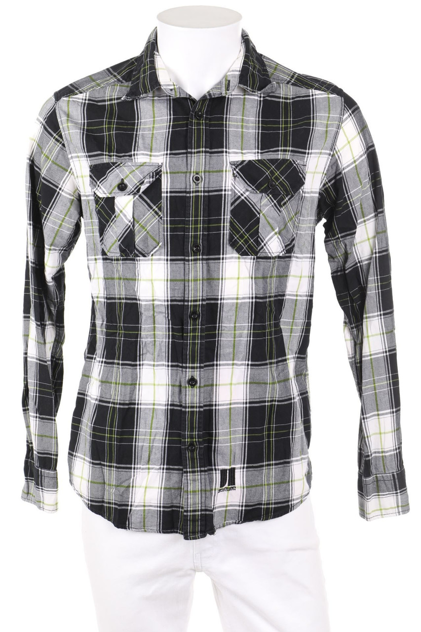 JACK & JONES - kariertes Hemd aus Baumwolle - S