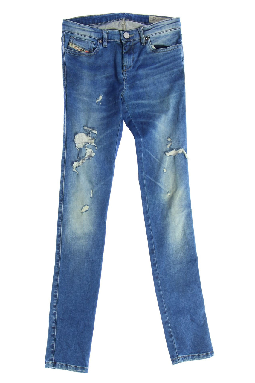 Diesel Industry - Destroyed-Skinny-Jeans - 158