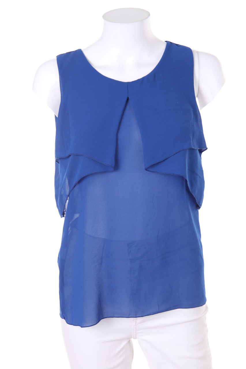 zebra - Blusentop im Layer Look - S