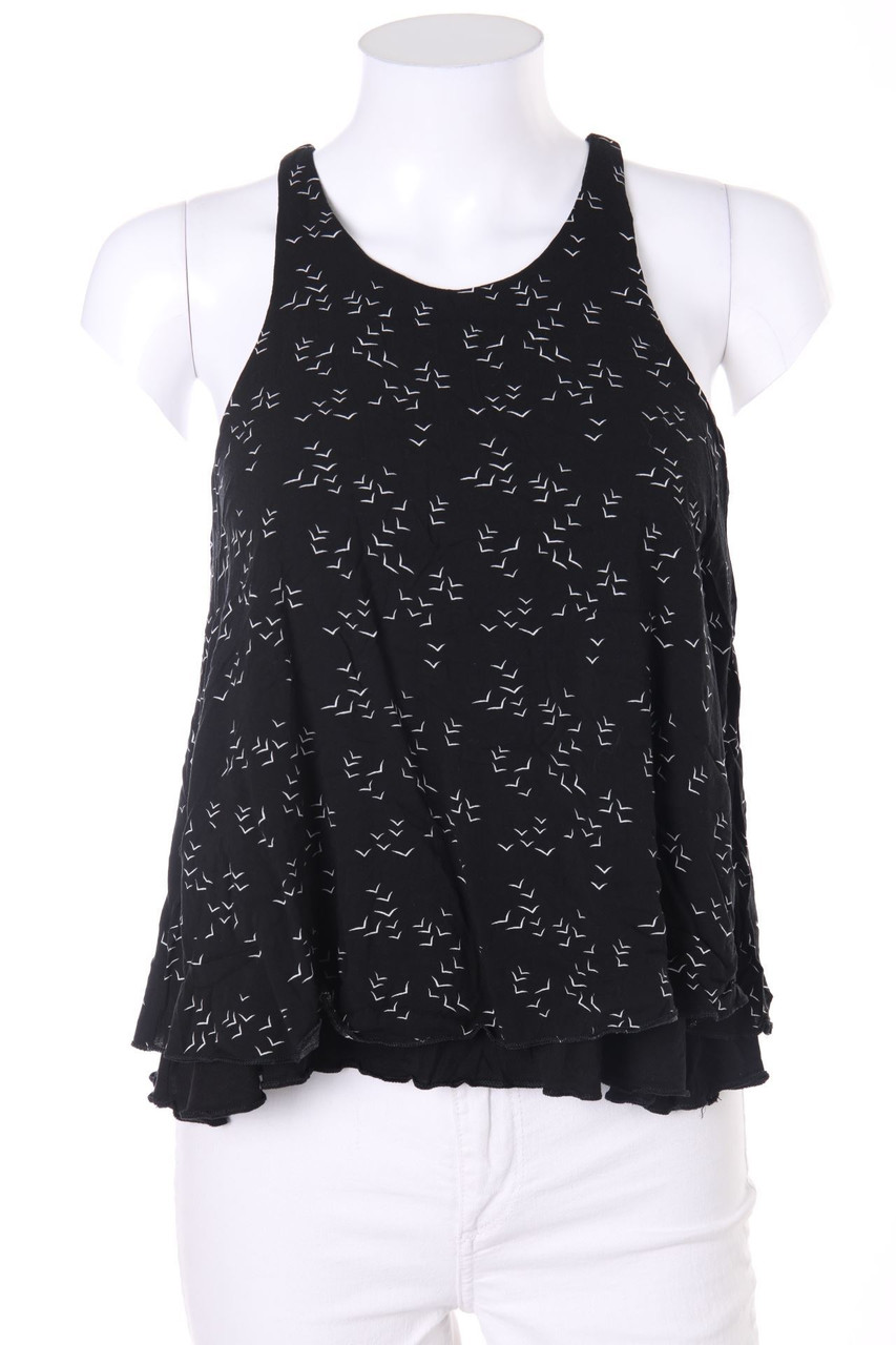 MANGO - Blusentop mit Print - S