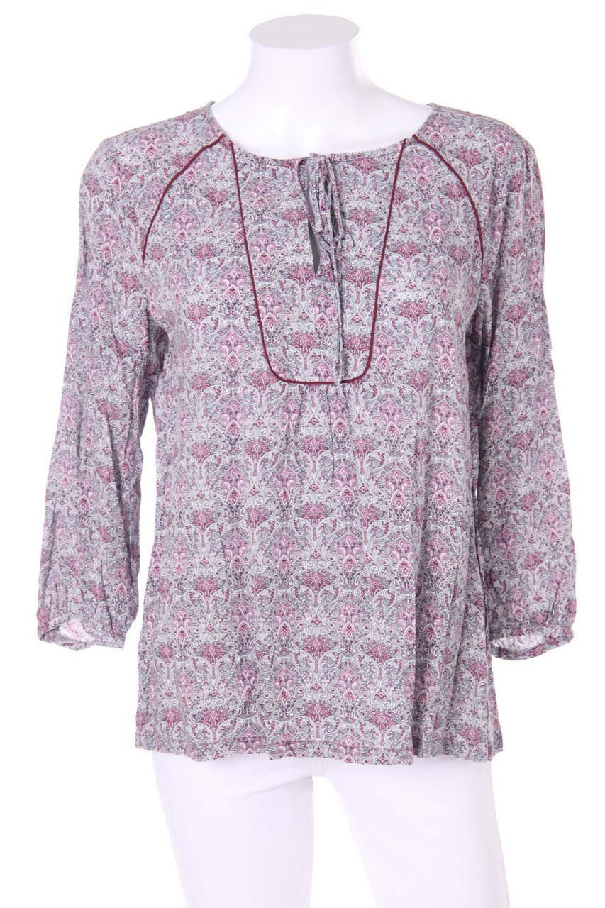 ESPRIT de corp - Muster-Bluse mit 3/4-Ärmel - M