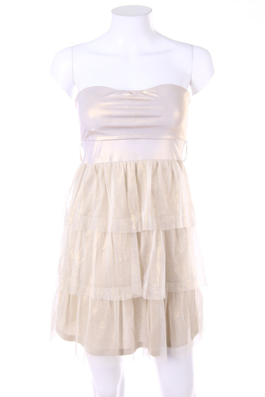 TALLY WEiJL - Bandeau-Party-Kleid mit Tüll - D 34