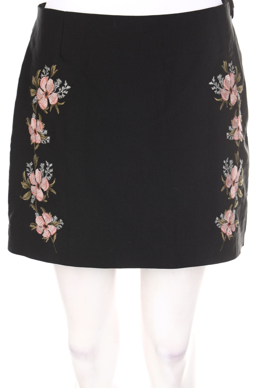 H&M DIVIDED - Minirock mit Stickereien - D 38