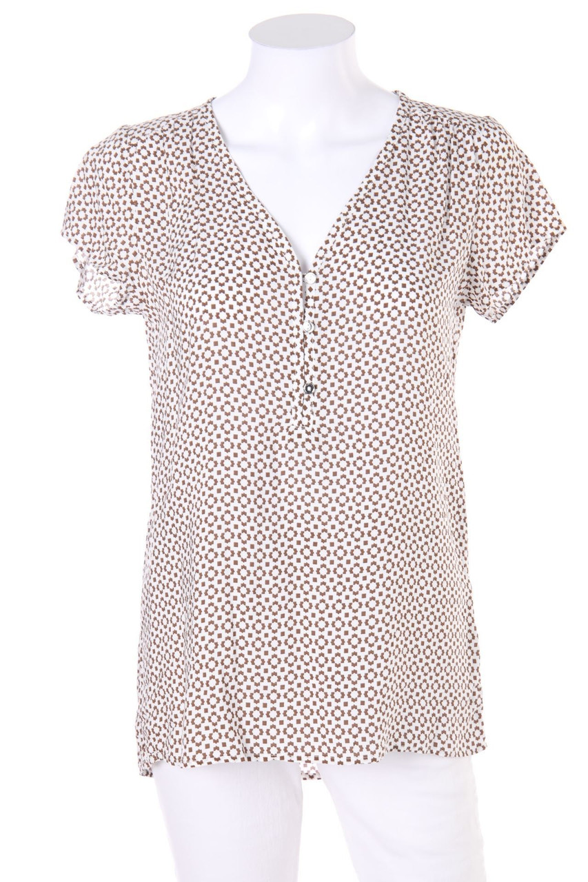 Yessica by C&A - Kurzarm-Bluse mit Geo-Print - D 36