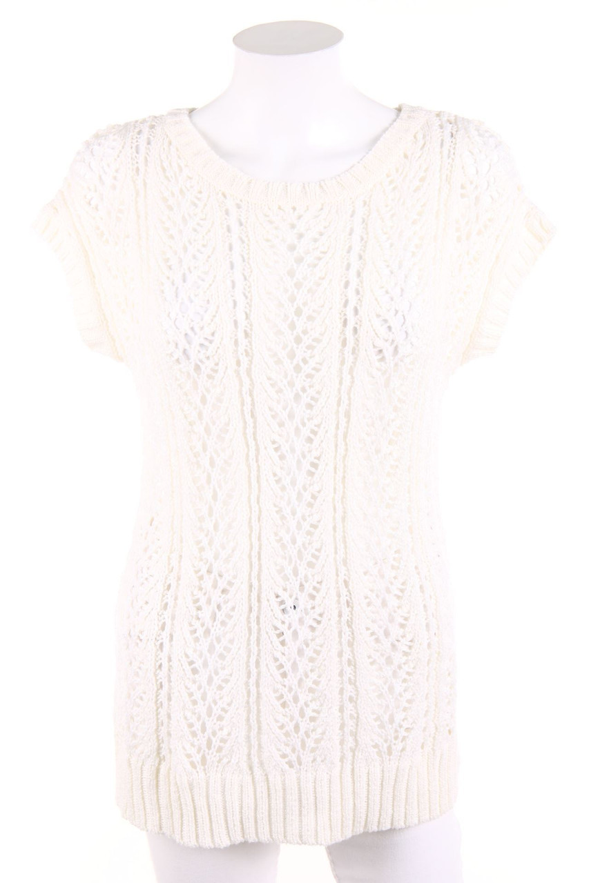 MORGAN - Strick-Pullover aus Lochstrick - S