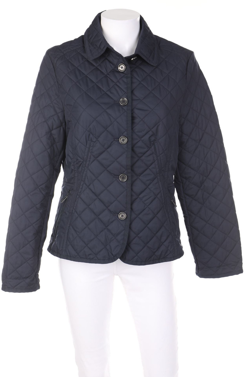 olsen - Stepp-Jacke mit Logo-Knöpfen - D 36