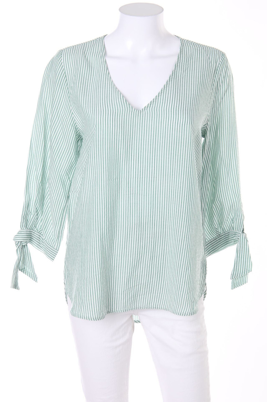 H&M LOGG - Streifen-Bluse mit 3/4-Ärmel - D 36