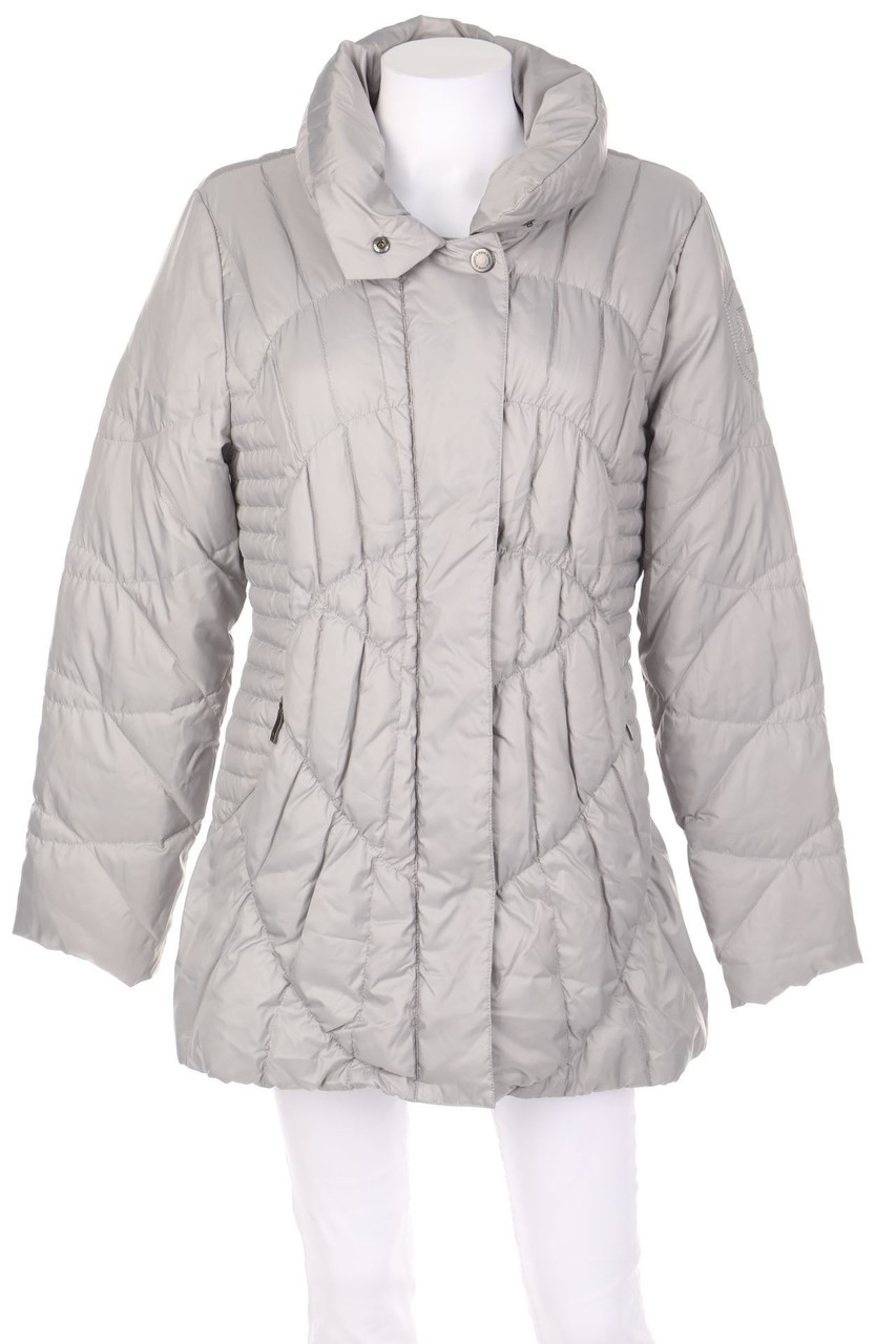 FUCHS SCHMITT - Daunen-Jacke mit Logo-Stickerei - D 36