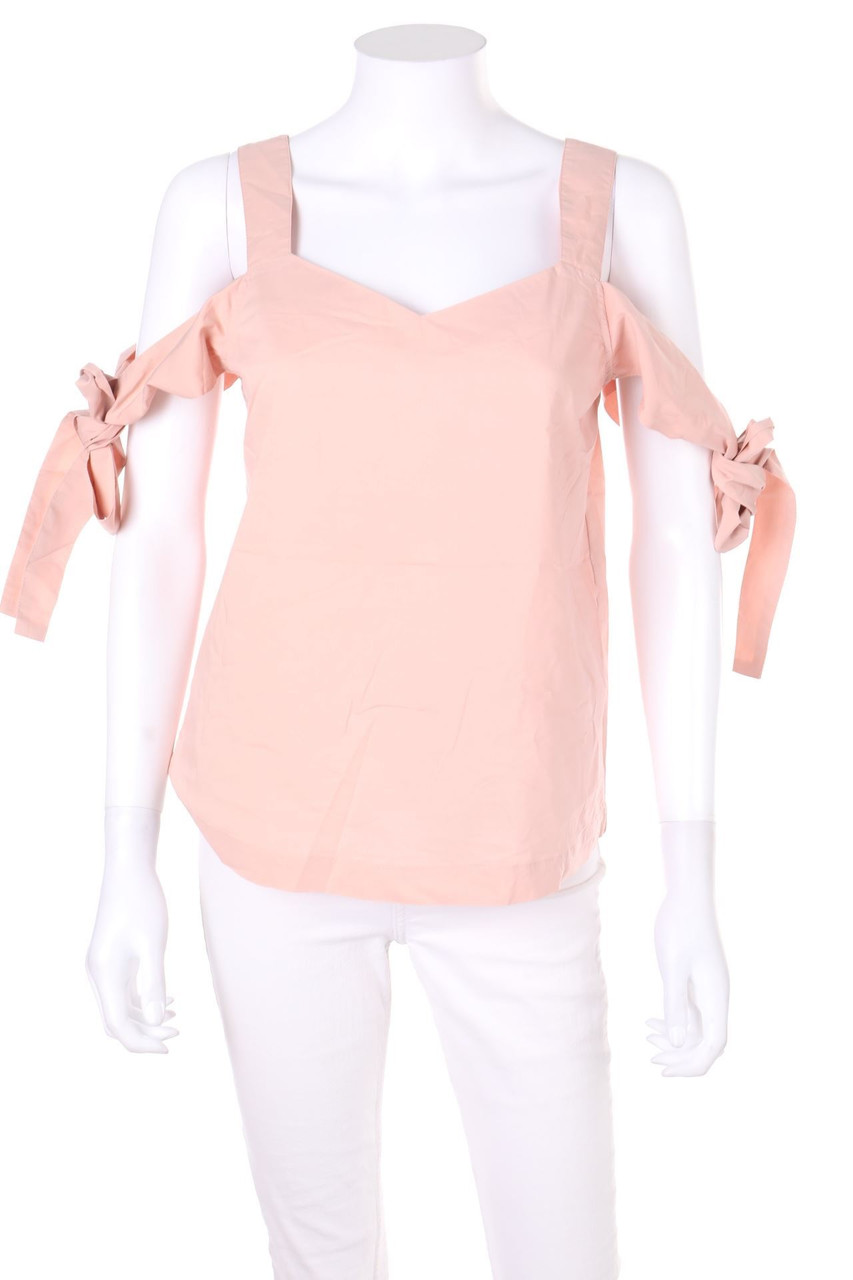 MORGAN - Oversize-Top mit Schleife - D 36