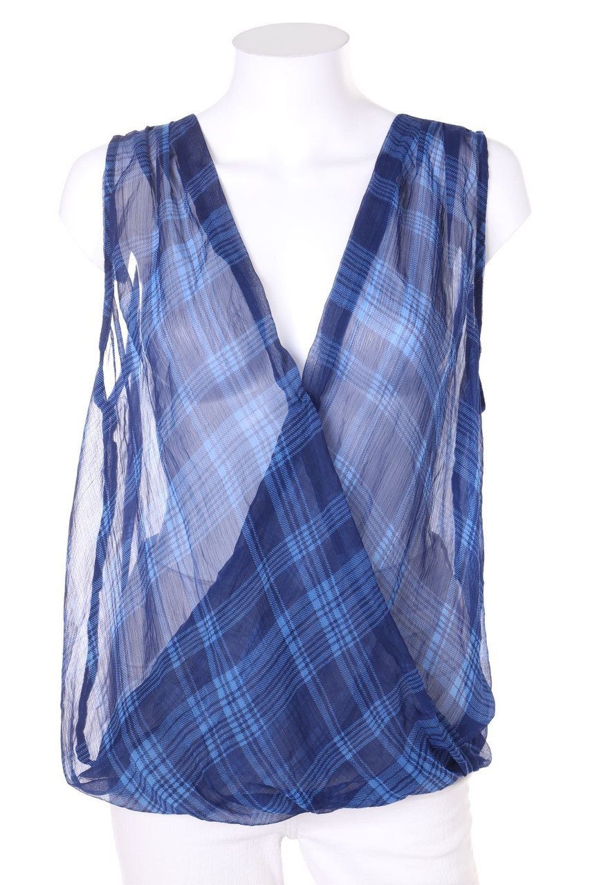 ONLY - Blusentop mit Tartan-Muster - D 40