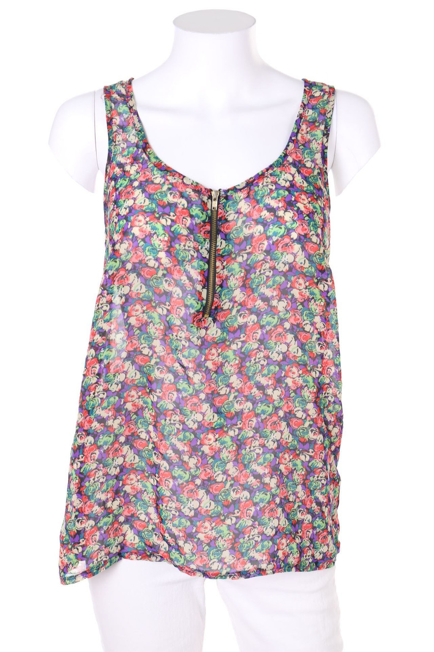 NEW LOOK - Blusentop mit Blumen-Print - D 34
