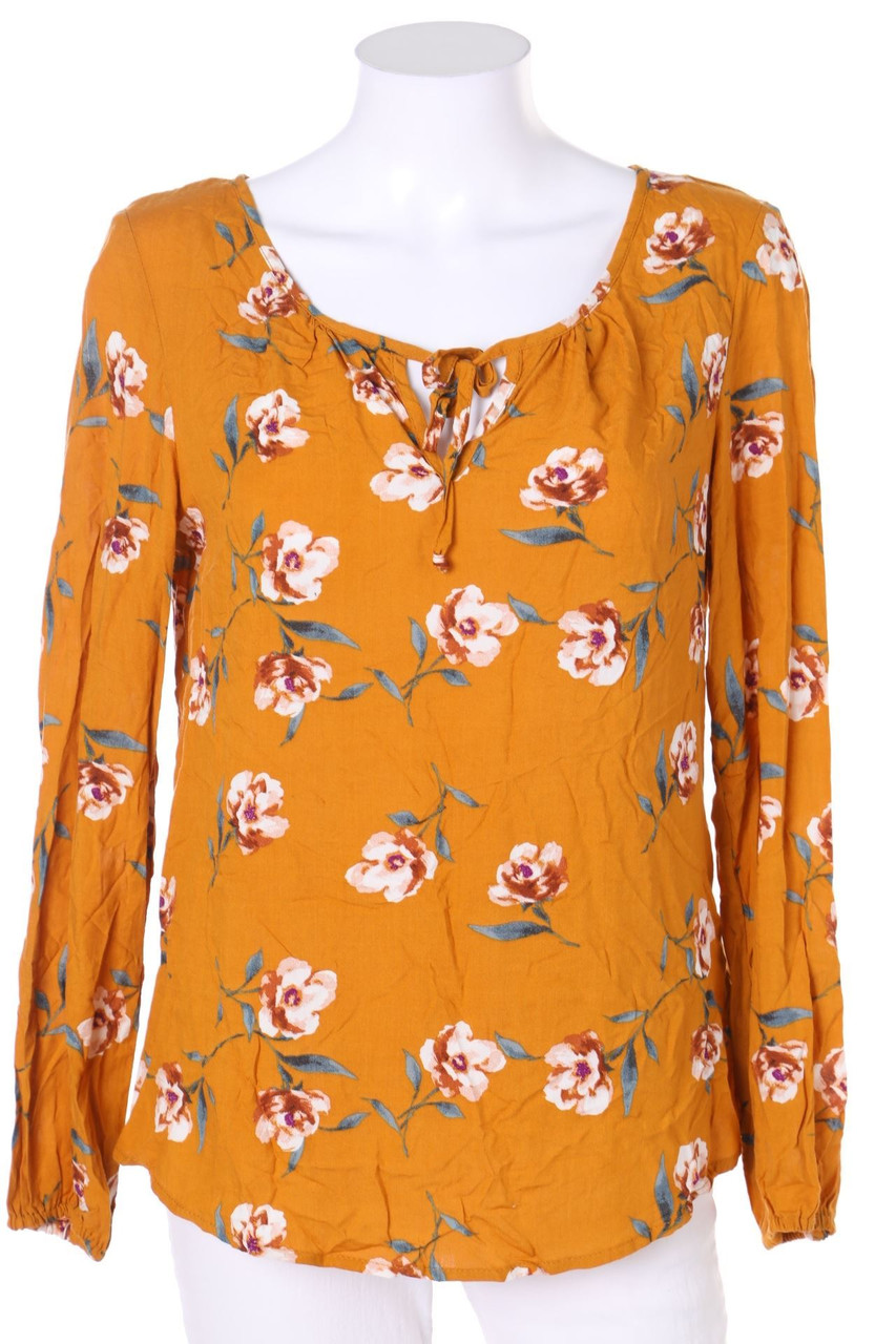 zebra - Bluse mit Blumen-Print - S