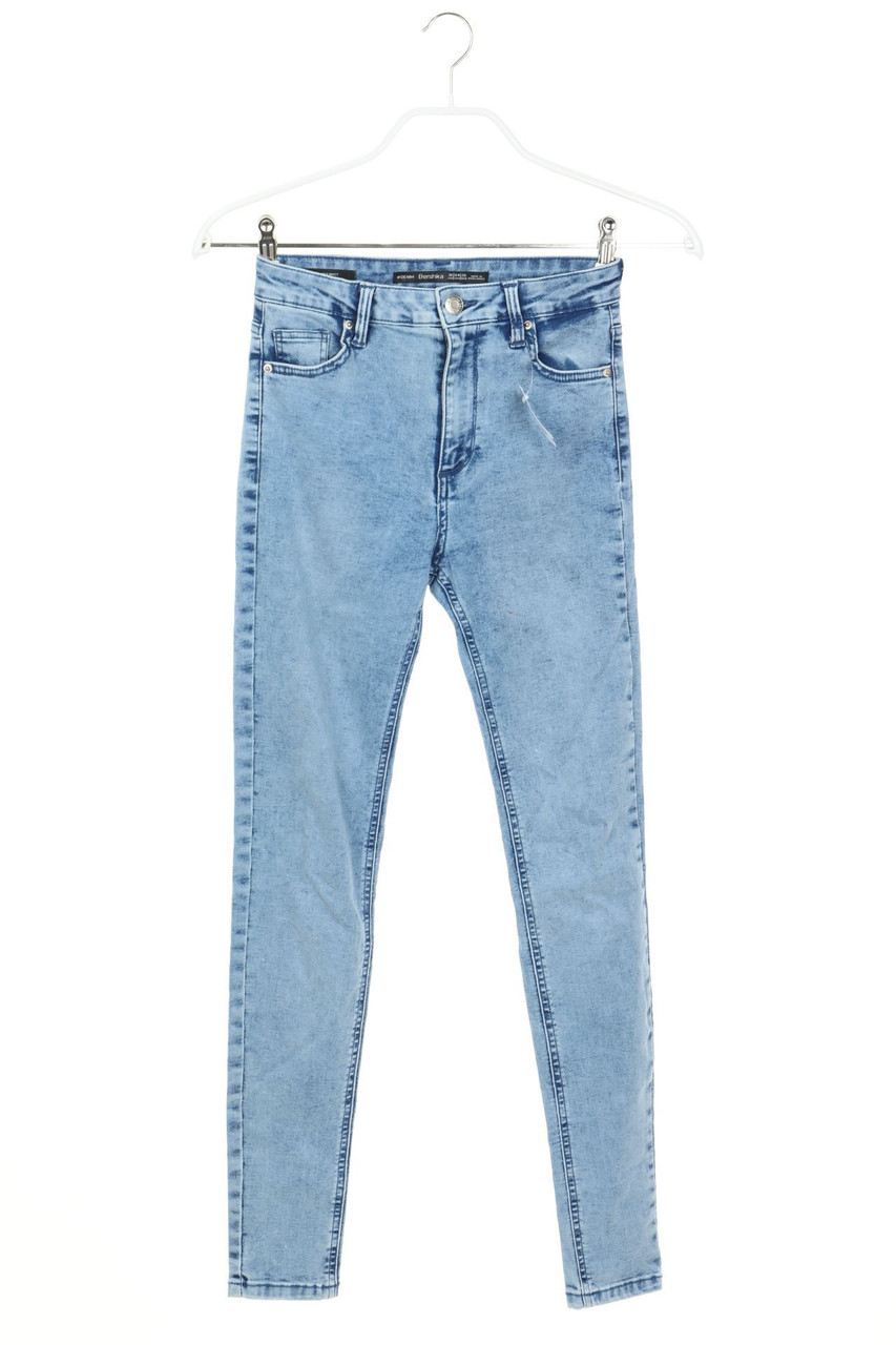 Bershka - High Waist-Skinny-Jeans - D 34