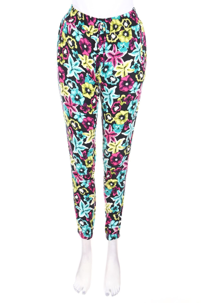 TALLY WEiJL - Jogger-Hose mit Blumen-Print - D 36