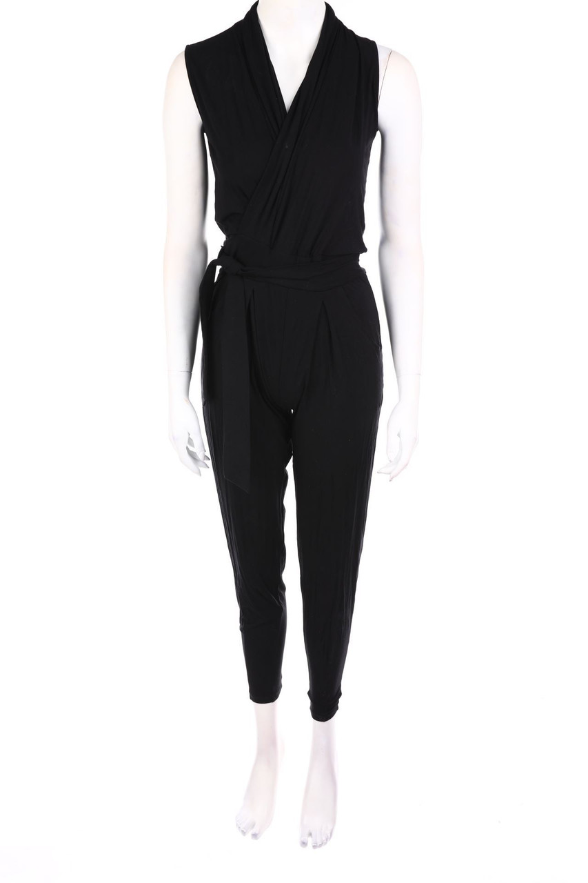 Les Lunes - Jumpsuit aus Jersey in Wickel-Optik - XS
