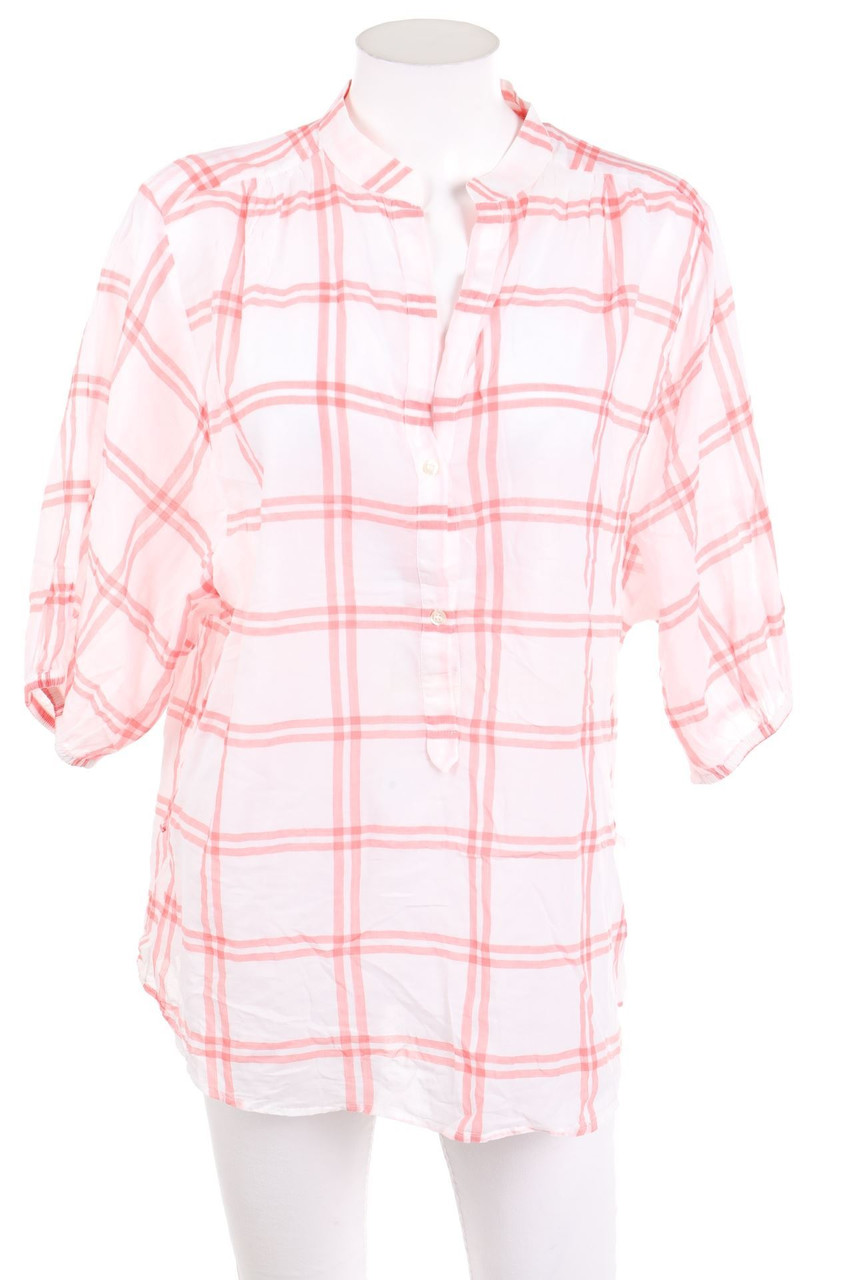 Best Connections - Bluse mit Karo-Muster - D 38