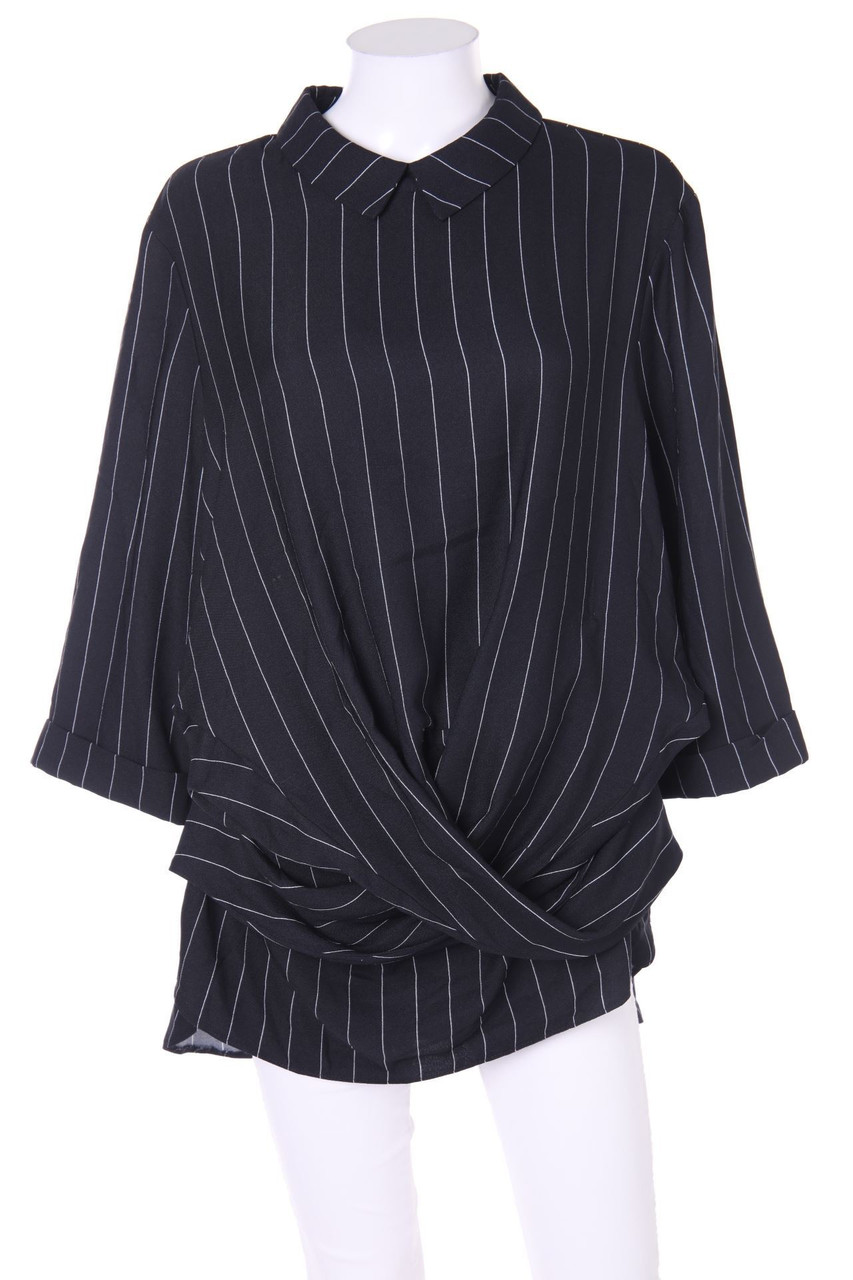 RIVER ISLAND - Bluse mit 3/4-Ärmel mit Drapierung - D 42