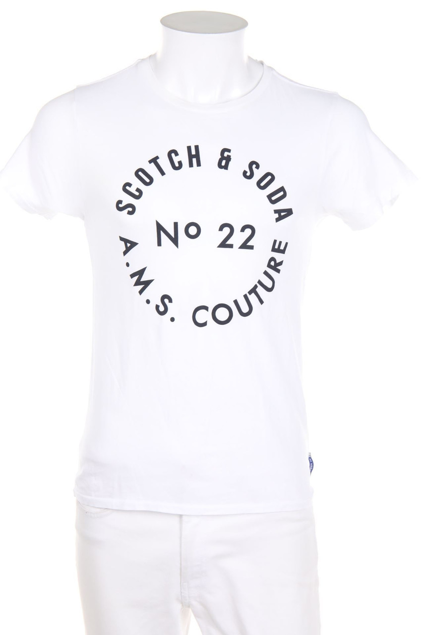 SCOTCH & SODA - T-Shirt mit Logo-Print - XS