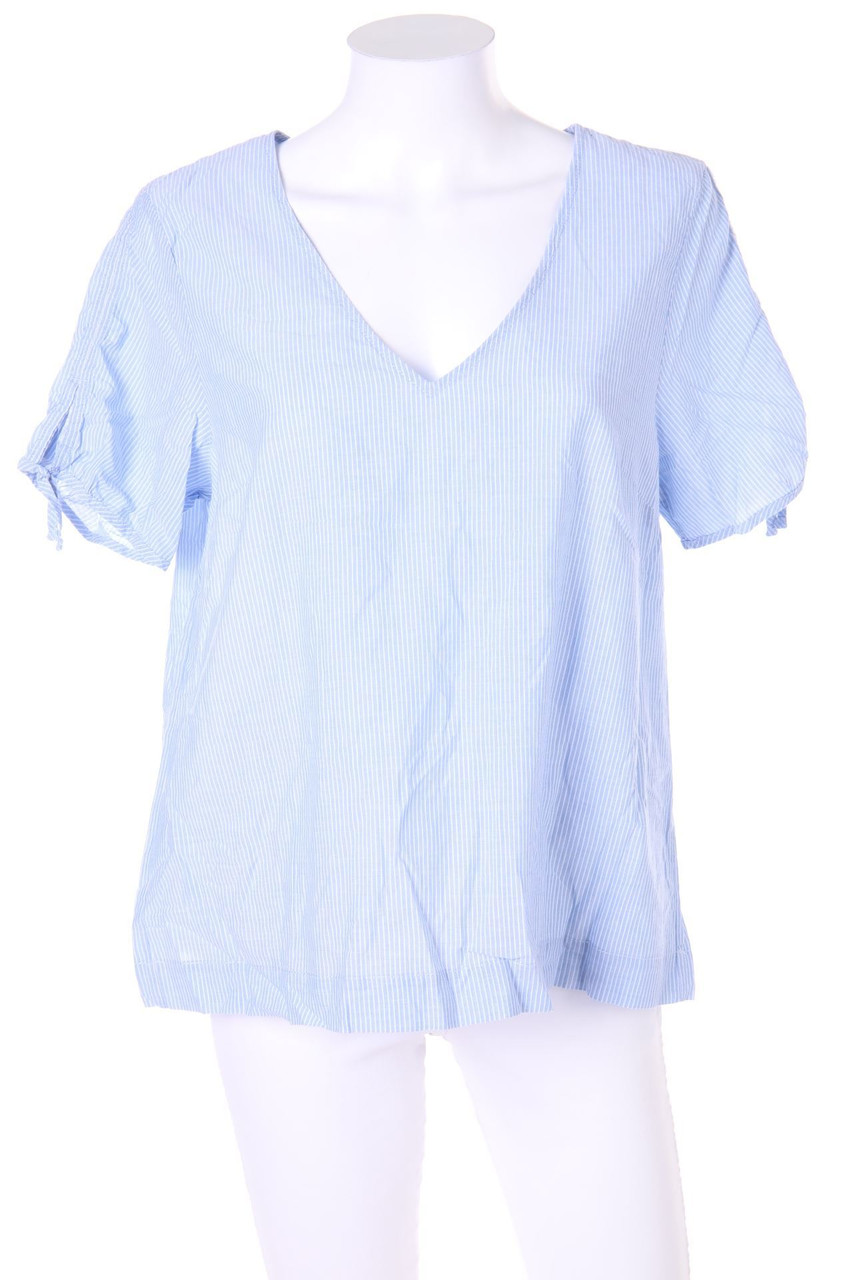 H&M LOGG - Tunika-Bluse mit Raffungen - M