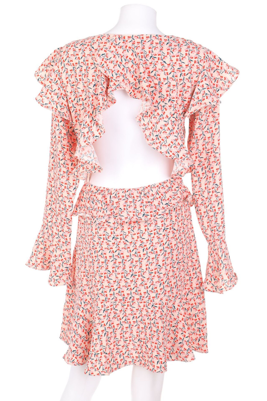 Ohne Label - Kleid mit tiefem Rückenausschnitt - D 36