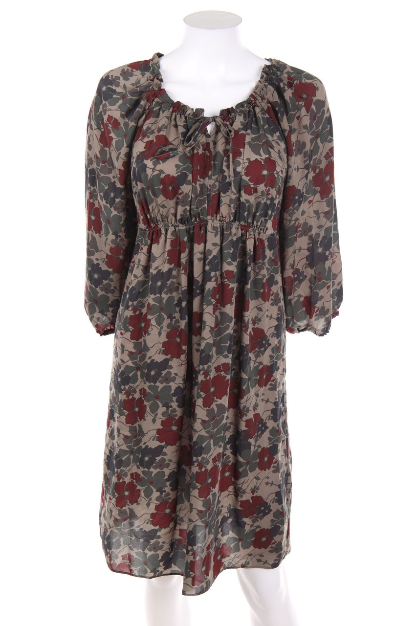 BURTON - Kleid mit Blumen-Print - D 38