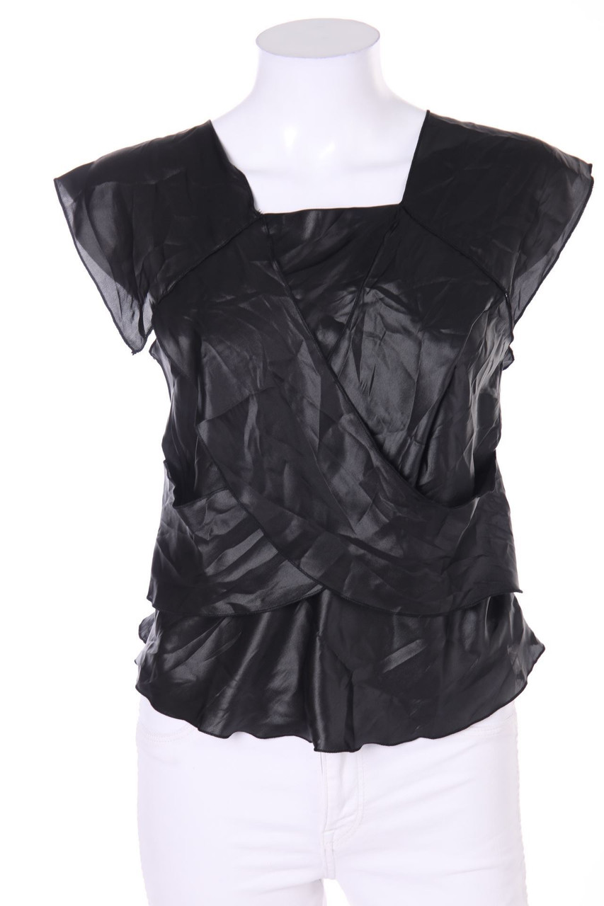 asos - Satin-Top mit Drapierung - D 32