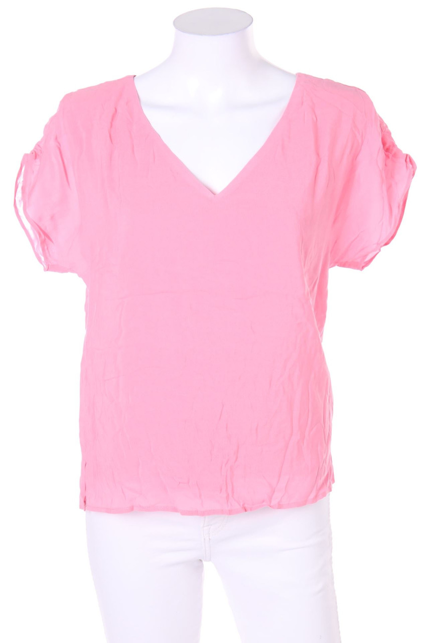 Ohne Label - Bluse mit überschnittener Schulter - M