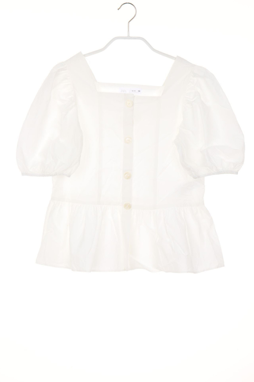 ZARA - Bluse mit Puffärmeln - 164