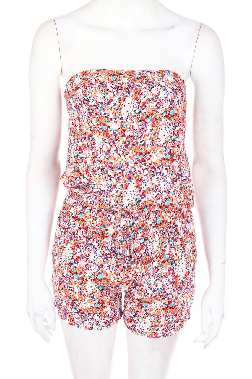 Lili & Lala - Bandeau-Playsuit mit Print - M
