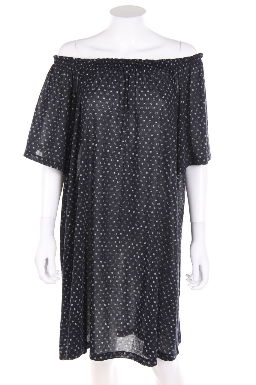 H&M - Carmen-Kleid mit Print - L