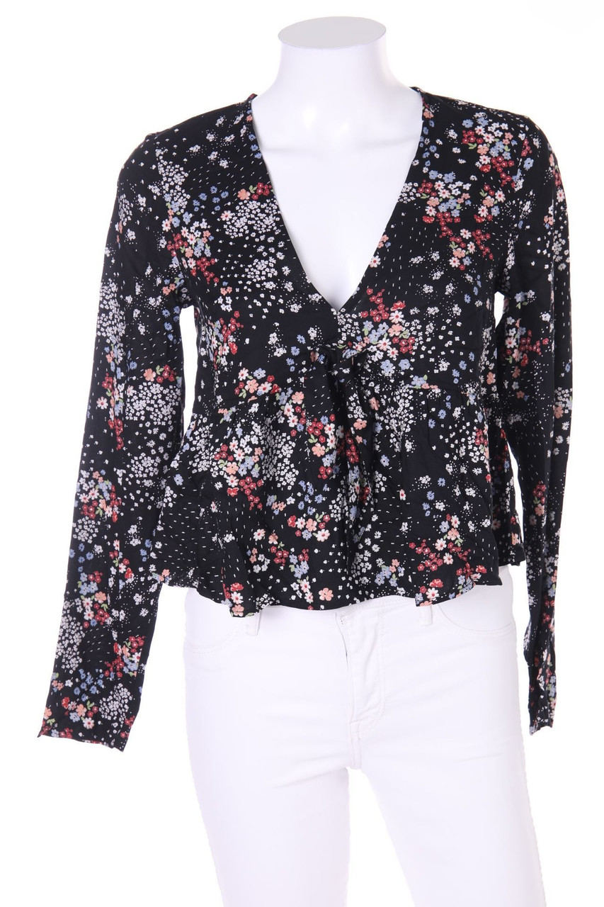 Miss Selfridge - Bluse mit Blumen-Print - D 34