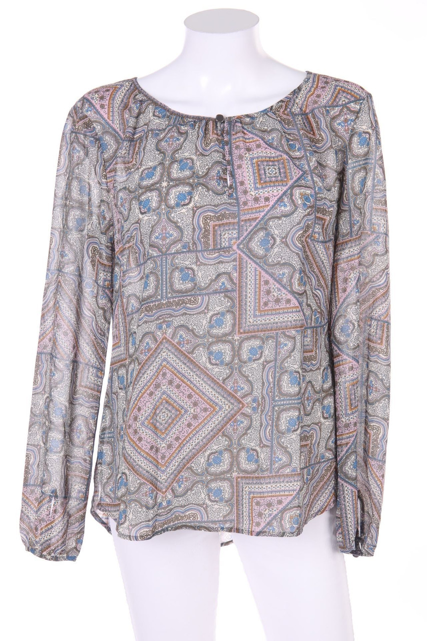 s.Oliver - Bluse mit Print - D 38