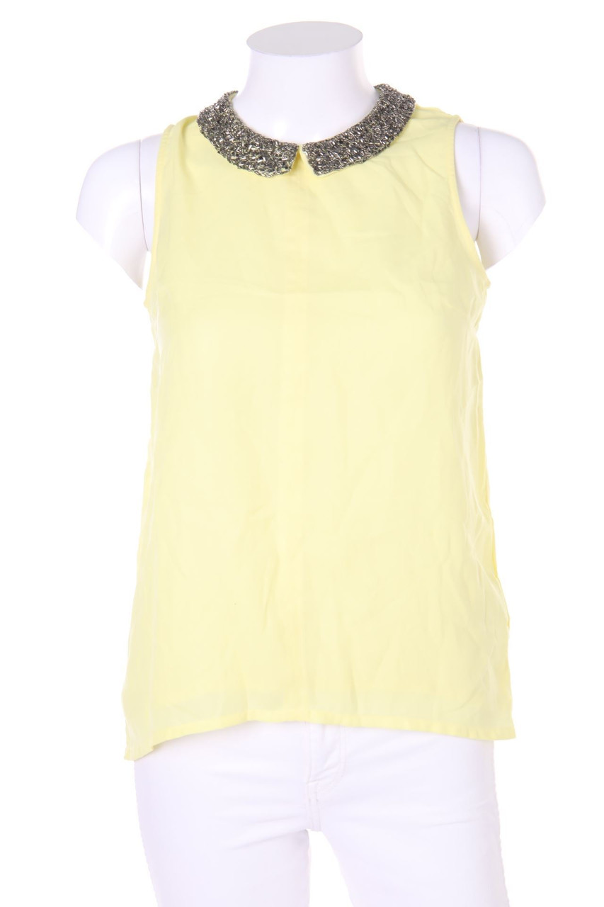 Pimkie - Blusentop mit Perlen - S