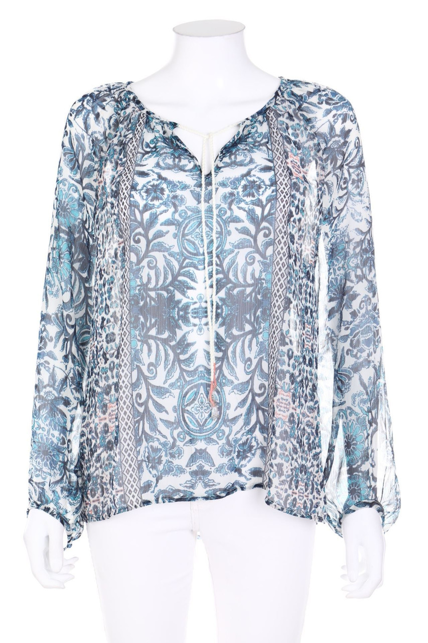 Jake*s - Tunika-Bluse mit Print - D 36