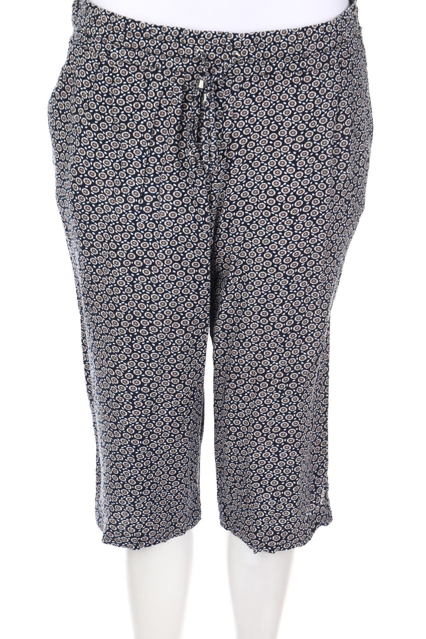 Christian Berg - Capri-Hose mit Print - D 40