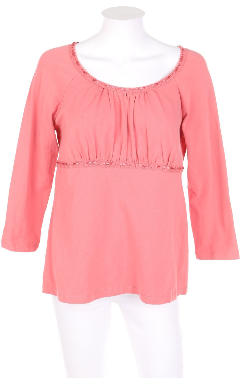 MOTHERHOOD - Umstands-Shirt mit Häkelspitze - M