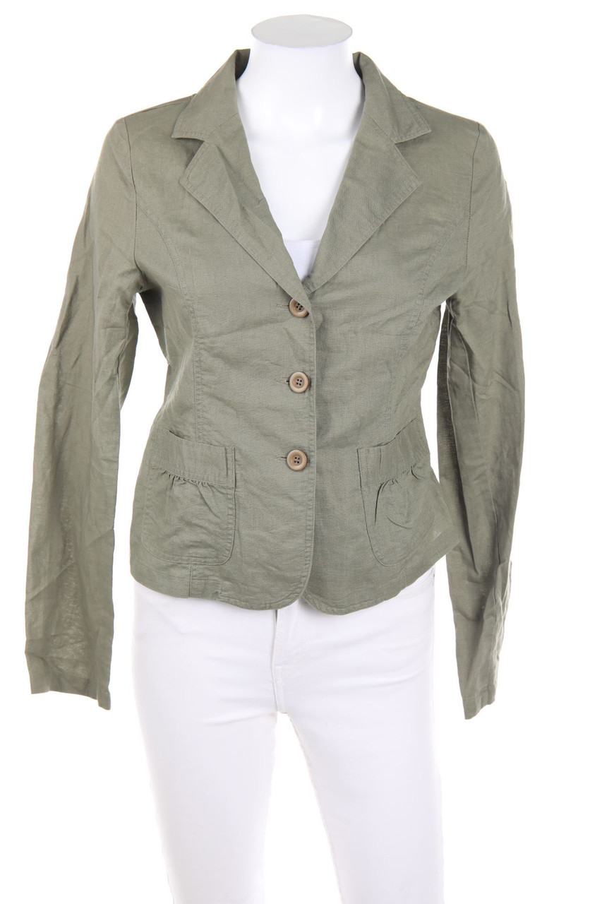 zebra - Blazer aus Leinen-Mix - D 38