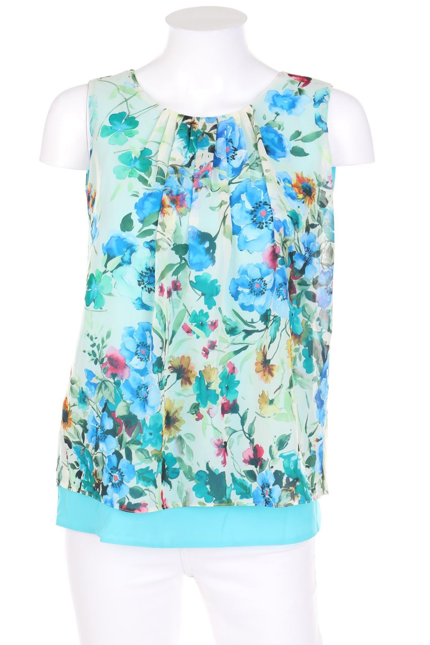 BOBO BOBO ZANDER - Chiffon-Blusentop mit Blumen-Print - D 32