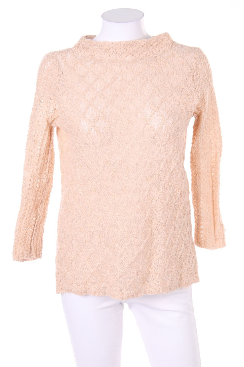 STILE BENETTON - Glitzer-Cardigan mit Mohair - M