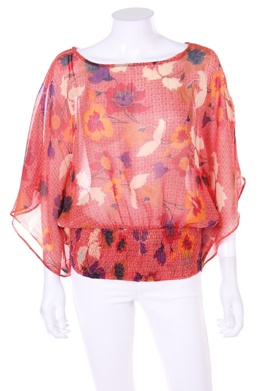 MOSQUITOS - Bluse mit floralem Muster - D 38