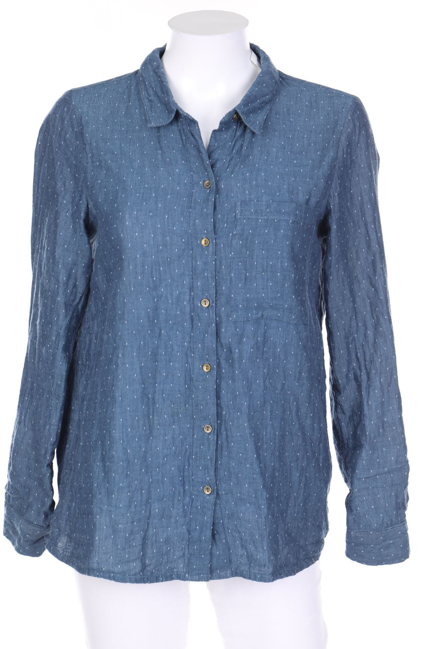 ESPRIT de corp - Hemd-Bluse mit Roll-up-Manschette - XS